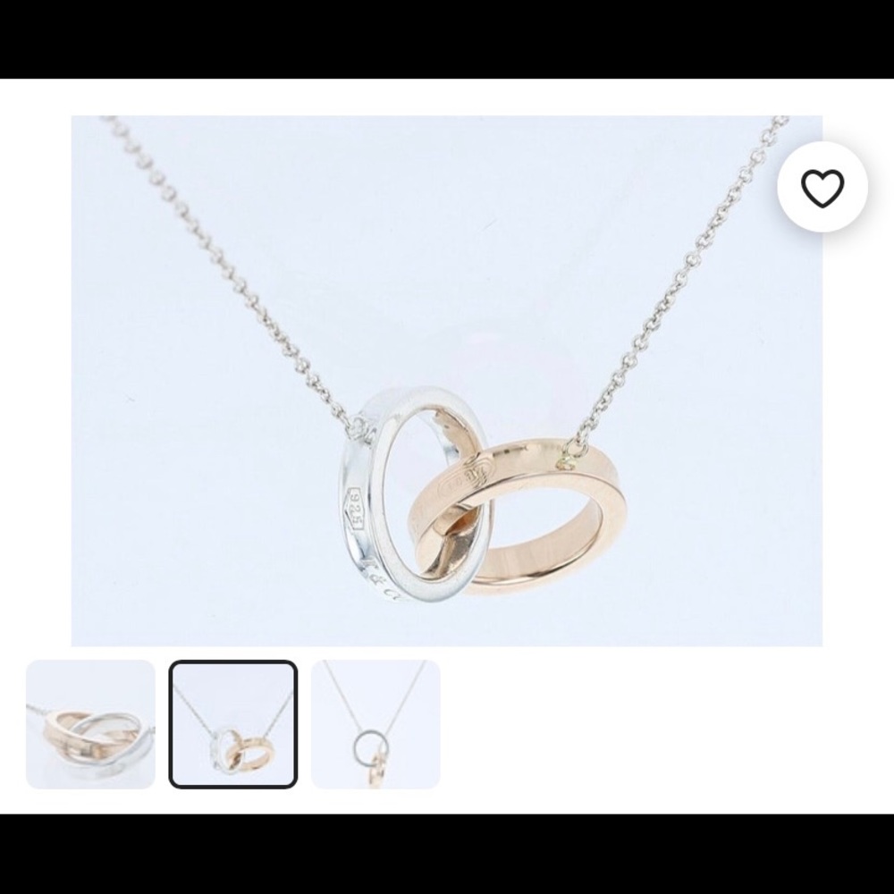 Tiffany & Co interlocking circles necklace